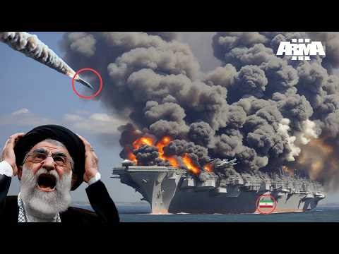 TODAY! US F-35 Squadron Bombs Iran's Only Aircraft Carrier - ARMA3