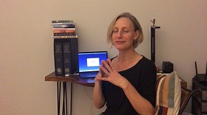 In today's Yoga Break, we are practicing a hand gesture or "mudra" that can help with your concentration. | Charleston County Public Library