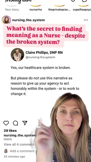 📦 Repackaging my nursing skills to create a community that elevates our profession is the ONLY way