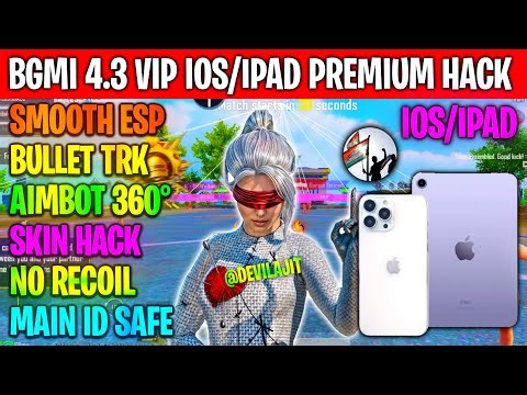 bgmi ios hack 4.2 free |how to hack bgmi ios 4.2 |skin hack bgmi ios | iPad And IPhone ios hack free