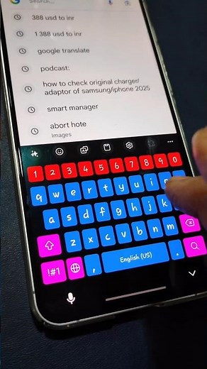 Samsung Keyboard RGB Light & Customization