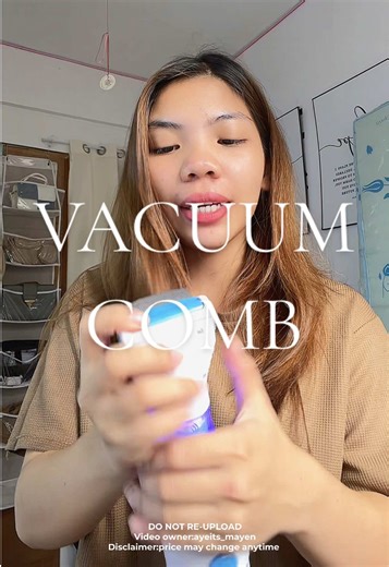 Electric Vacuum Comb for Lice Removal