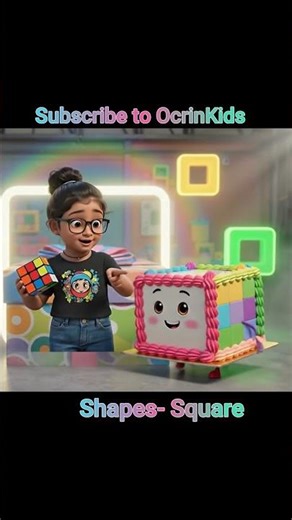 Square Shape for Kids ⬛ | Learn Shapes