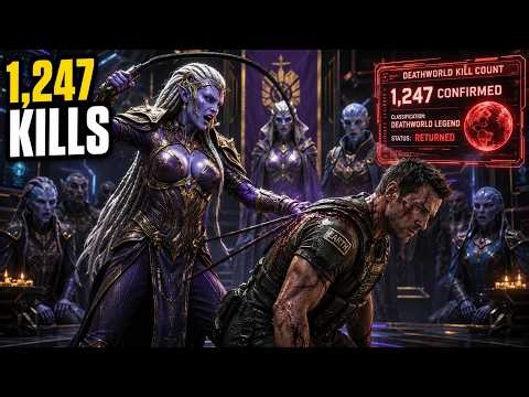 Alien Woman Warlord Whipped Her Human Guard - His Deathworld Legend Returned
