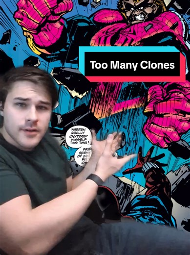 Trying to post more so here's a little tangent about the Clone Saga for anyone who cares. I'll probably go over Planet of the Symbiotes from this era because that's as a wacky arc #spiderman #comics #benreilly #scarletspider #comictok