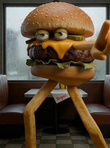 Hamburger Hubert również zaczyna tańczyć! 🍔🕺#dc #dlaciebie #viral #trend #dance