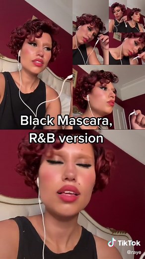 Acoustic Black Mascara R&B Duet with Raye
