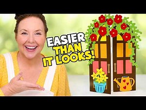 How to Make a Gorgeous Gate Fold Card (Without Gluing It Shut!)