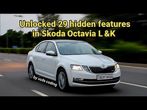Unlocked 29 hidden features in skoda #octavia L&K | vcds coding