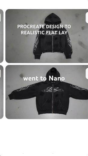 PROCREATE TUTORIAL mockup to real product #shorts