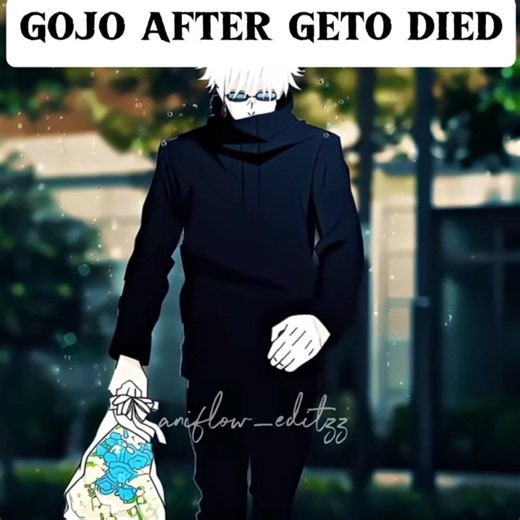 gojo after geto died VS gojo before geto died #shorts #headlights #gojo #geto #animeedit