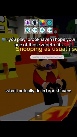 (i really hate this 5 limit hashtag) eggman mech in brookhaven #sonic #eggman #brookhaven#roblox#foryou
