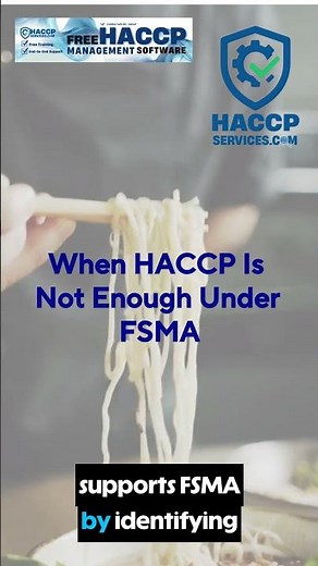 HACCP Services - How HACCP Fits into FSMA Compliance