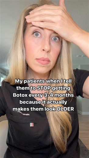THIS IS WHY!! 👇👇👇 Botox (Botulinum toxin) works by blocking nerve signals to the muscles where it is injected, which temporarily reduces muscle activity, causing local paralysis. This is why it’s used to reduce the appearance of wrinkles. If a muscle is repeatedly injected with Botox every 3-4 months over a prolonged period and remains unused due to paralysis, some degree of muscle atrophy (thinning or weakening) can occur. This happens because the muscle isn’t active for extended periods. Su