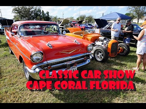 CLASSIC CAR SHOW IN CAPE CORAL FLORIDA 2/15/2025