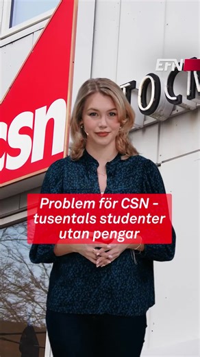 Försening av studiemedel påverkar 20 000 studenter