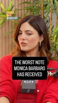 Monica Barbaro on the worst note she's received