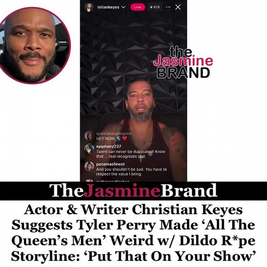 “All The Queen’s Men” creator Christian Keyes is suggesting that Tyler Perry ruined the series with “weird” storylines. The actor and writer recently went public with explosive claims about what he says went wrong behind the scenes after the BET drama moved under Tyler Perry Studios. Keyes, who created the show based on his book “Ladies Night,” says the series went left once he lost creative control. “Season two and season three is when ‘All The Queen’s Men’ got weird. Dudes started getting r*pe