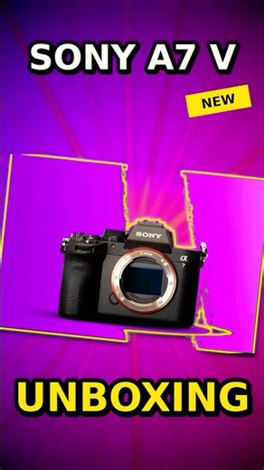 The New Hybrid King? Sony A7 V First Impressions #cameragear #sonyalpha7v #photography