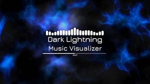 Dark Lightning Music Visualizer (Widescreen) | Renderforest