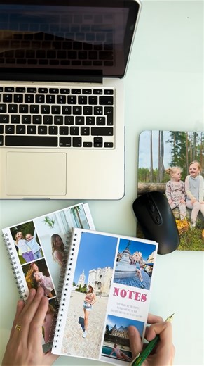 Maudie ✨💕 on Instagram: "I’m in love with my new personalised notebooks from @my_picture_co_uk 😍 The quality is amazing and there are so many gorgeous templates to choose from. AD I couldn’t resist and got two 🙈 One is my “work brain” notebook for projects and ideas, and the other is my “things to do” notebook because if you know me, you know I’m definitely a list person ✍️✨ And it doesn’t stop there… I also have a personalised mouse pad with a photo of my girls 🥹💕 Honestly, photo gifts are