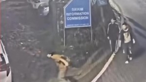 16K views · 87 reactions | A CCTV footage captured near the Sikkim...