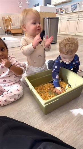 In our baby room, learning begins with wonder. 💛 Through fun sensory activities, our youngest learners explore textures, movement, and cause-and-effect in ways that support early brain development and fine motor skills — all while feeling safe, curious, and joyful. These moments may look simple, but they are powerful. They build confidence, spark curiosity, and turn everyday experiences into meaningful memories. This is how we make early development fun, purposeful, and unforgettable at Childre