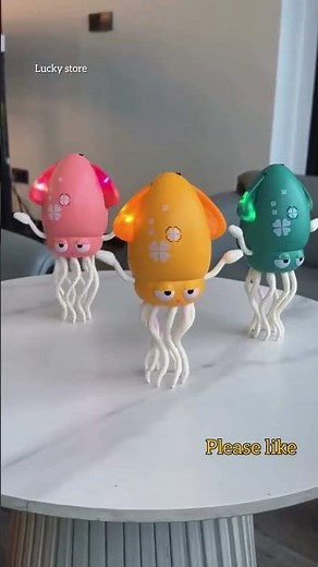 Dancing Squid Toy Showdown 🦑✨ | Fun & Colorful Jellyfish Toys in Action!