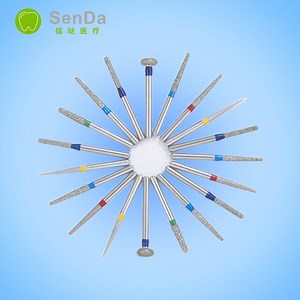 [Hot Item] 10PCS Tooth Extraction Tungsten Steel Carbide Diamond Bur for Dental Clinic