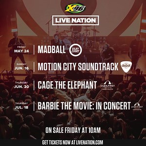 Our good friend Trent Falcone joined us for our Concert and Community Calendar with all the shows happening this weekend and what tickets are going on sale! Check it out right here! | X96