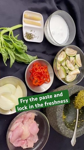 Homemade Thai Green Curry Paste hits differently. Would you make it from scratch?