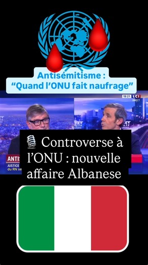 Selfie | 🎙️ Controverse à l’ONU : nouvelle affaire Albanese Lors d’un forum au Qatar, la rapporteuse spéciale Francesca Albanese a déclaré que «... | Instagram