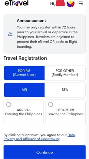 Etravel Tutorial: Master Your Travel Registration