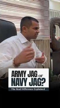Army JAG or Navy JAG? The Real Difference Explained