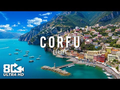 Corfu, Greece – A Journey To Discover The Ancient City And Sunny Beaches – 8K Travel Video