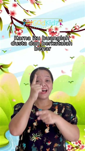 Lagu Ayat Alkitab (Kindergarten Class) - Efesus 4:25 #sabbath #music #alkitabanak #scripturesong