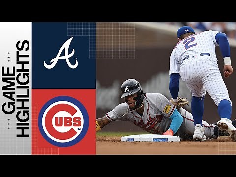 Braves vs. Cubs Game Highlights (8/6/23) | MLB Highlights