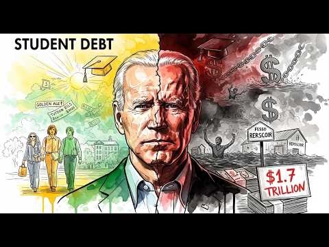 How JOE BIDEN Created The Student Debt TRAP | Why YOU Can't Escape $1.7 Trillion Debt