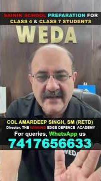 Sainik School Foundation Batch | Preparation Strategy for Class 4 & Class 7 Students