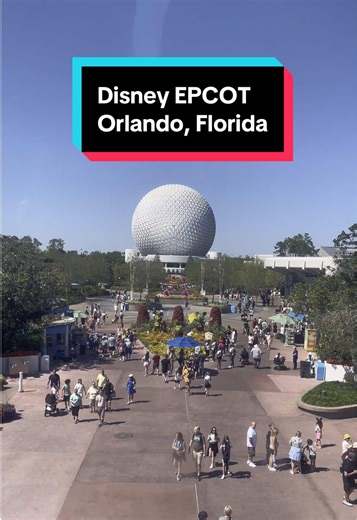 Experiencing Disney EPCOT from a Monorail Perspective
