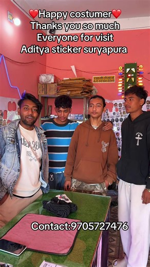 Happy Customer Appreciation at Aditya Sticker Suryapura