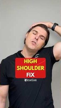 One Move to Quickly Fix a High Shoulder
