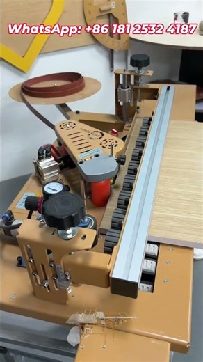 Compact Edge Banding Machine for Small Workshops