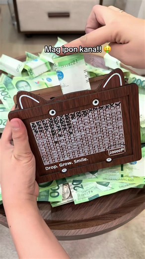 Wooden alkansya 🤑 check out na habang may stocks pa!! #alkansya #woodenalkansya #iponchallenge #savings #fypage