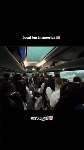 American bus 🇺🇸.. #america #climate #travel #automobile #love #night #foryou #vlogs #onthisday #vlog