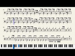 Counting Stars by OneRepublic - Drum Transcription