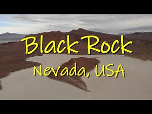 Black Rock Desert, Nevada, USA - Drone
