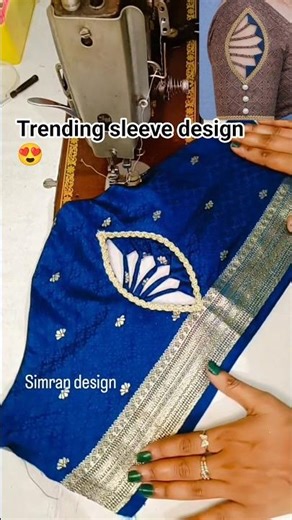 Sleeves design | sleeves design | baju design | aastin design | for blouse sleevesbajuaastinsleeve