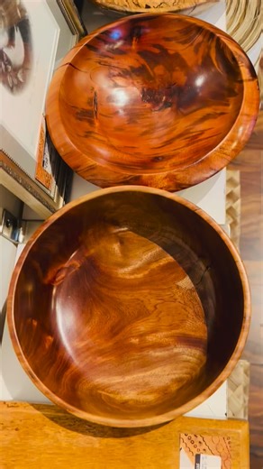 New ʻumeke from a beloved Maui artist & wood turner just arrived in-store. Each bowl is unique in shape, size, color, and grain ✨ #nativeintelligence #madeonmaui #madeinhawaii #woodturning #umeke #woodenbowls #supportlocal #supportmauiartists | Native Intelligence
