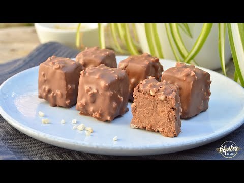 Recette de Rochers chocolat praliné
